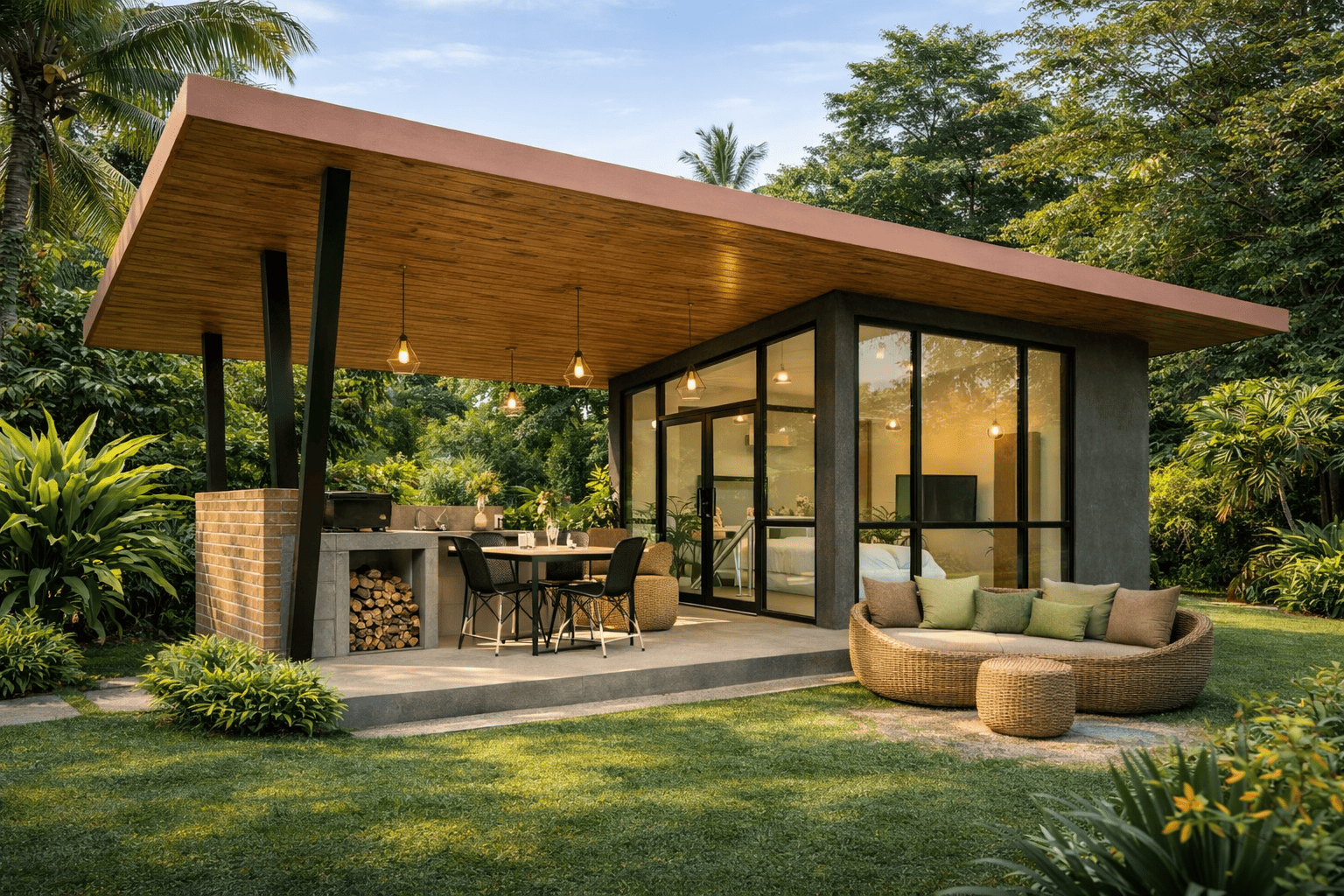 Villa Santora side view