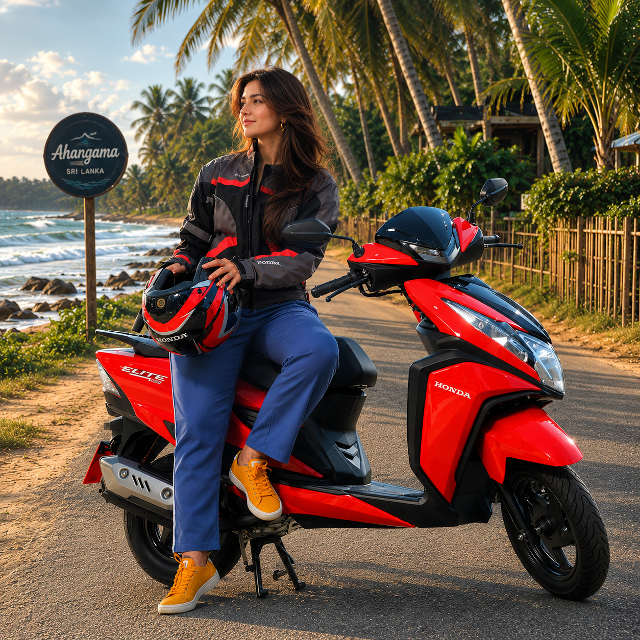 Honda Dio Bike for Rent